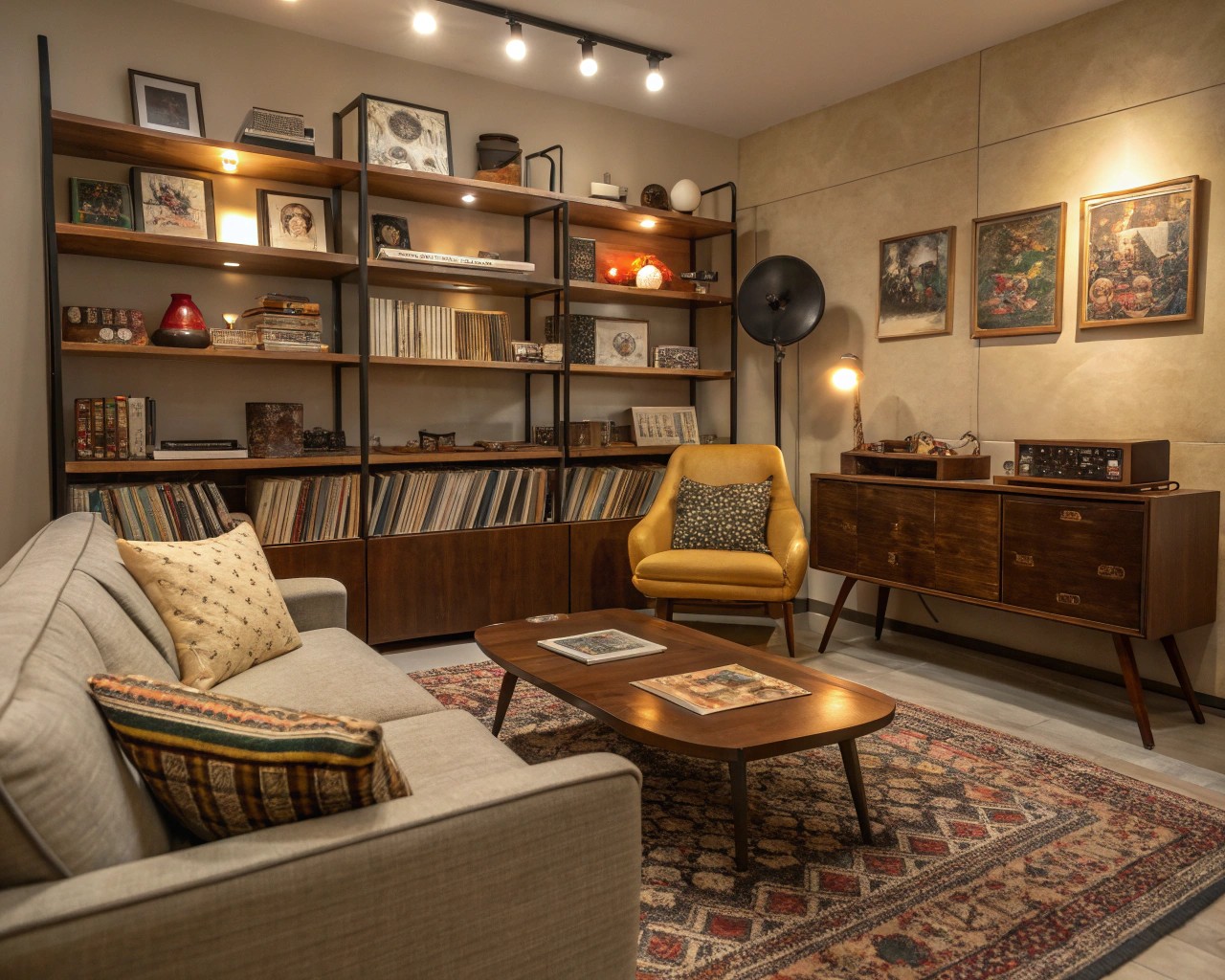 A cozy living area encouraging connection and conversation.