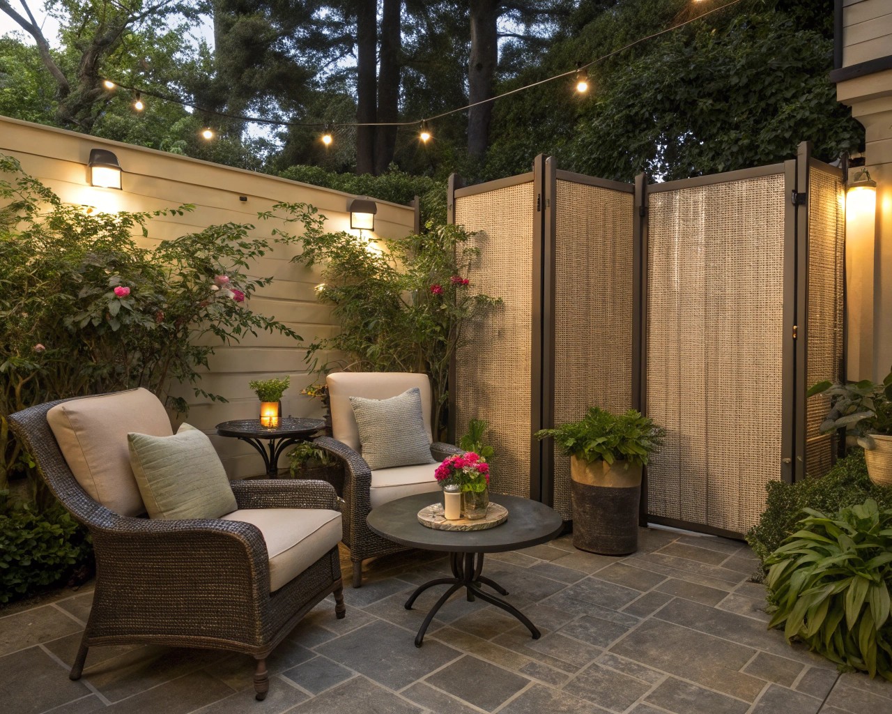 Assess your privacy needs for both outdoor and indoor spaces to create a coherent design.
