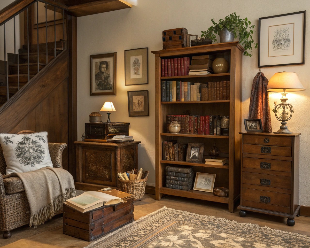 Creating a space that captures and showcases personal history.