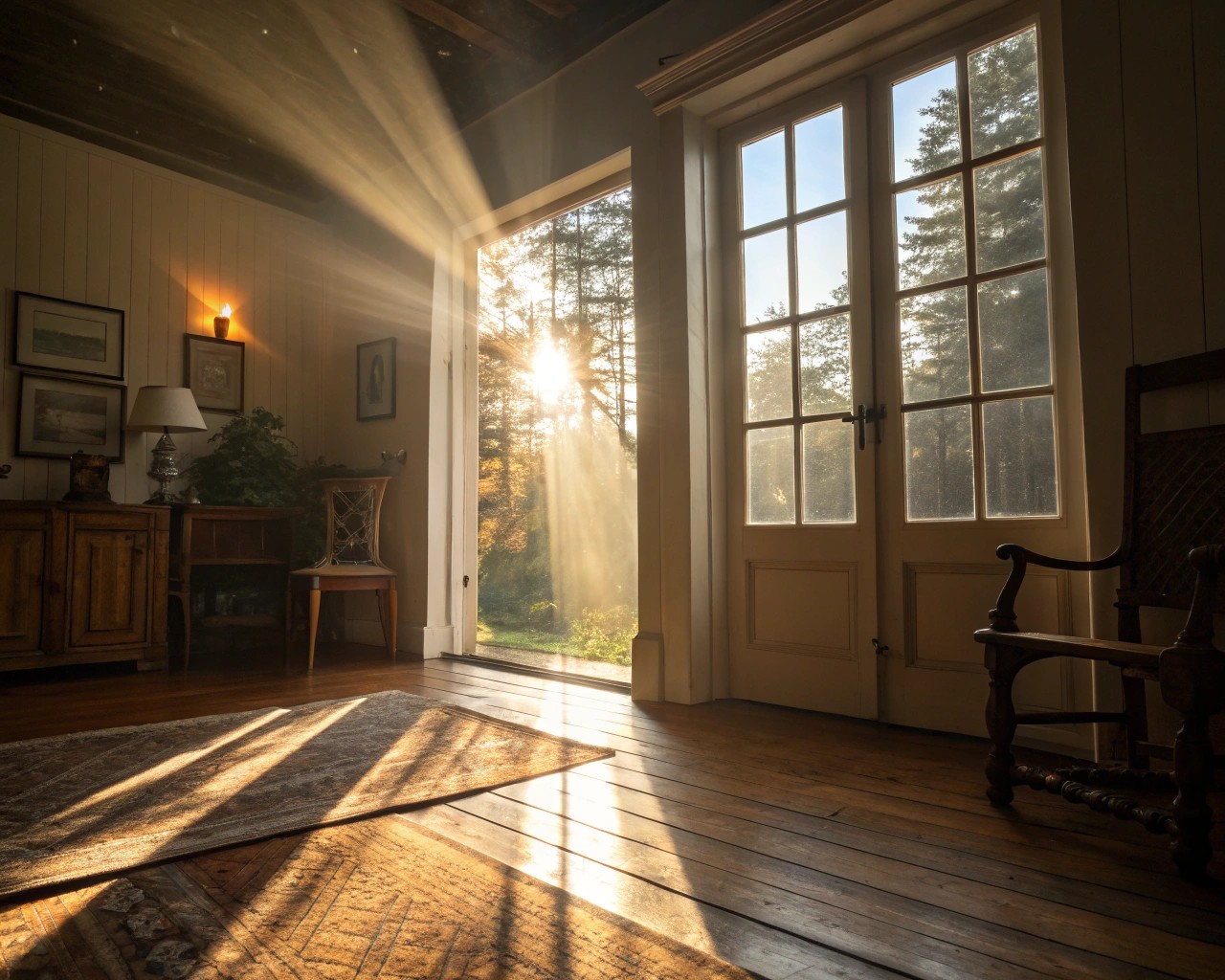 Understanding how light behaves and impacts interior spaces.
